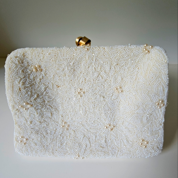 Vintage beaded clutch - Picture 1 of 9